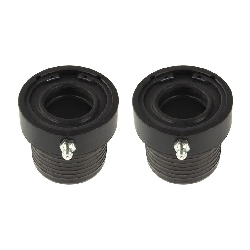 TEN Factory MG21103, Tube Seals (Axle Dust Shield) for Dana 30/44 Axles, Black Finish, Left & Right - Fits Jeep Wrangler TJ/YJ/JK, Cherokee XJ, Dana 30 Reverse, Dana 44 Standard & JK Reverse - Image 1
